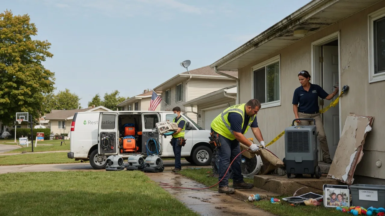 Water Damage Restoration in Tribune, KS near me